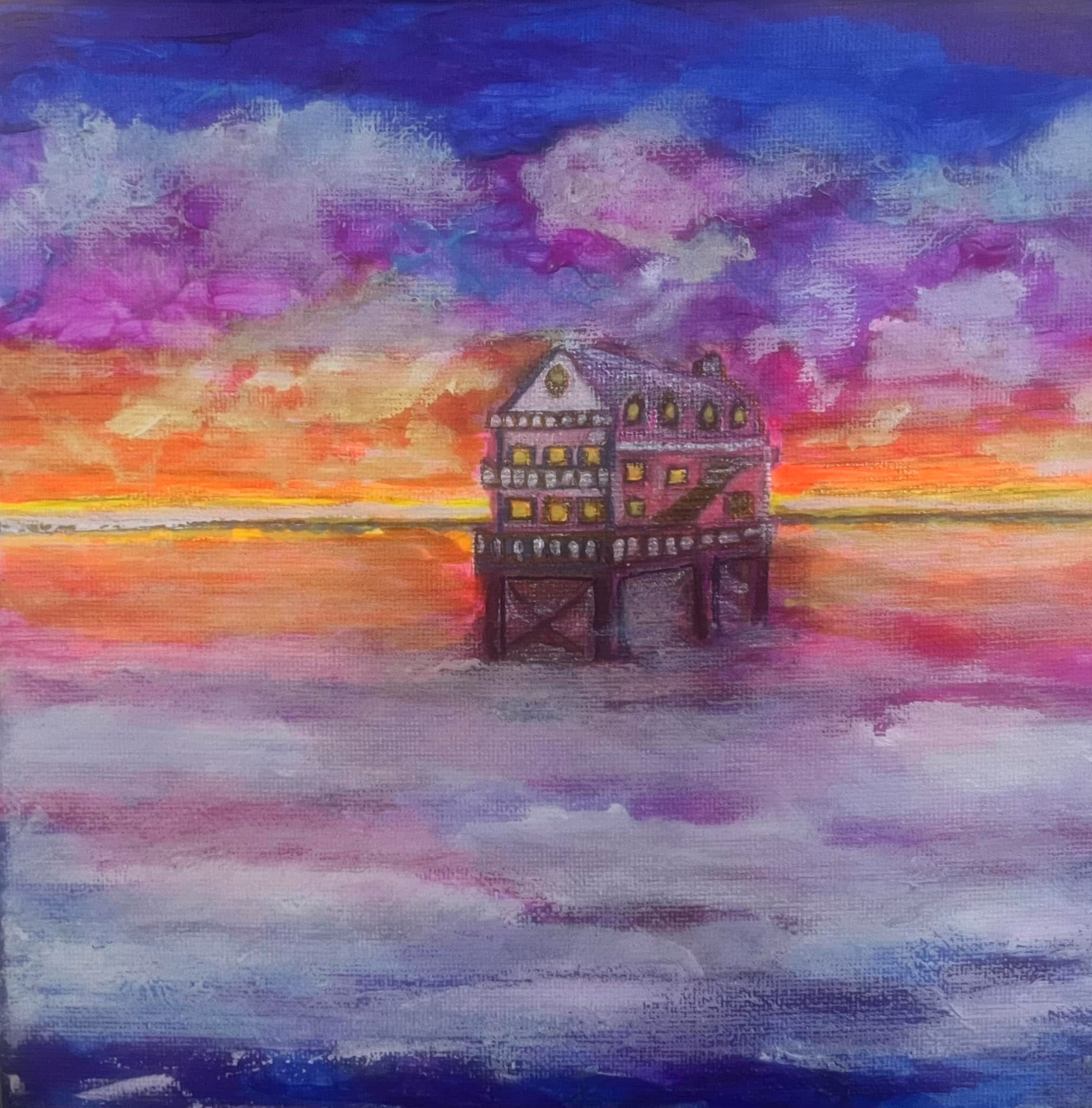 Sunset Reflections of Rodanthe