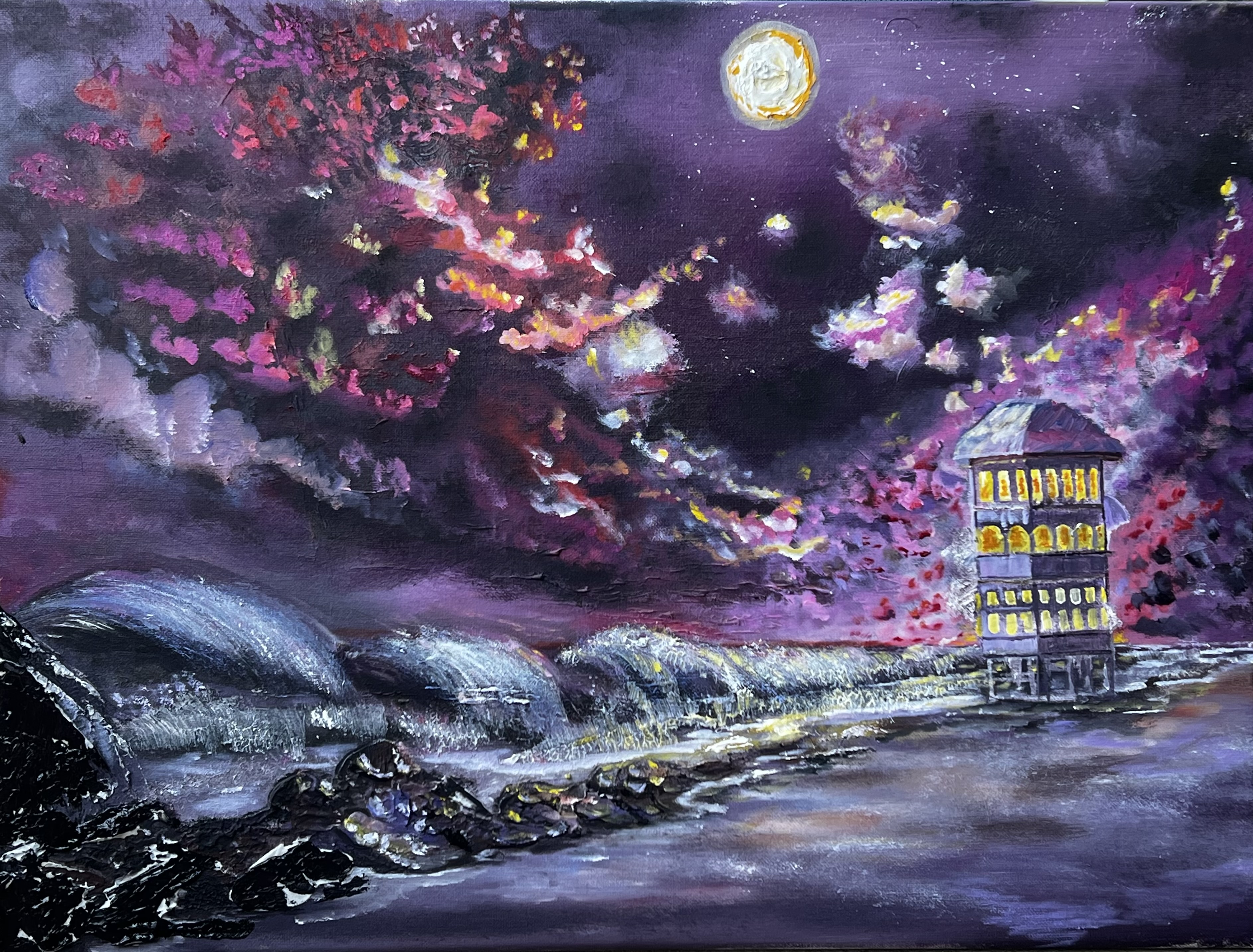 Moonlit Melody Over Rodanthe
