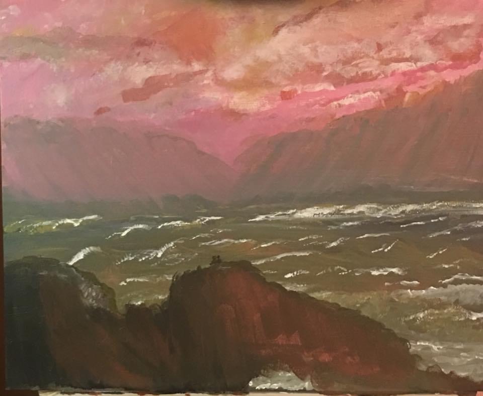 Whispers of the Caspian at Dusk
