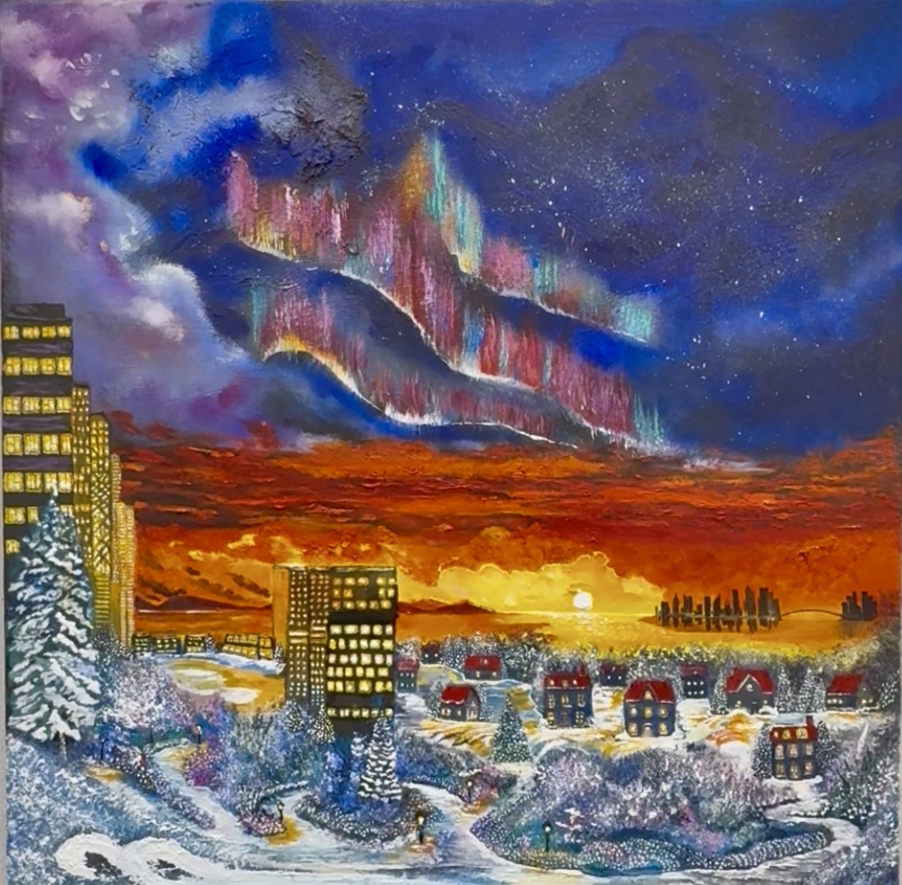 Heaven Lights Up the Night Sky: Between Two Worlds