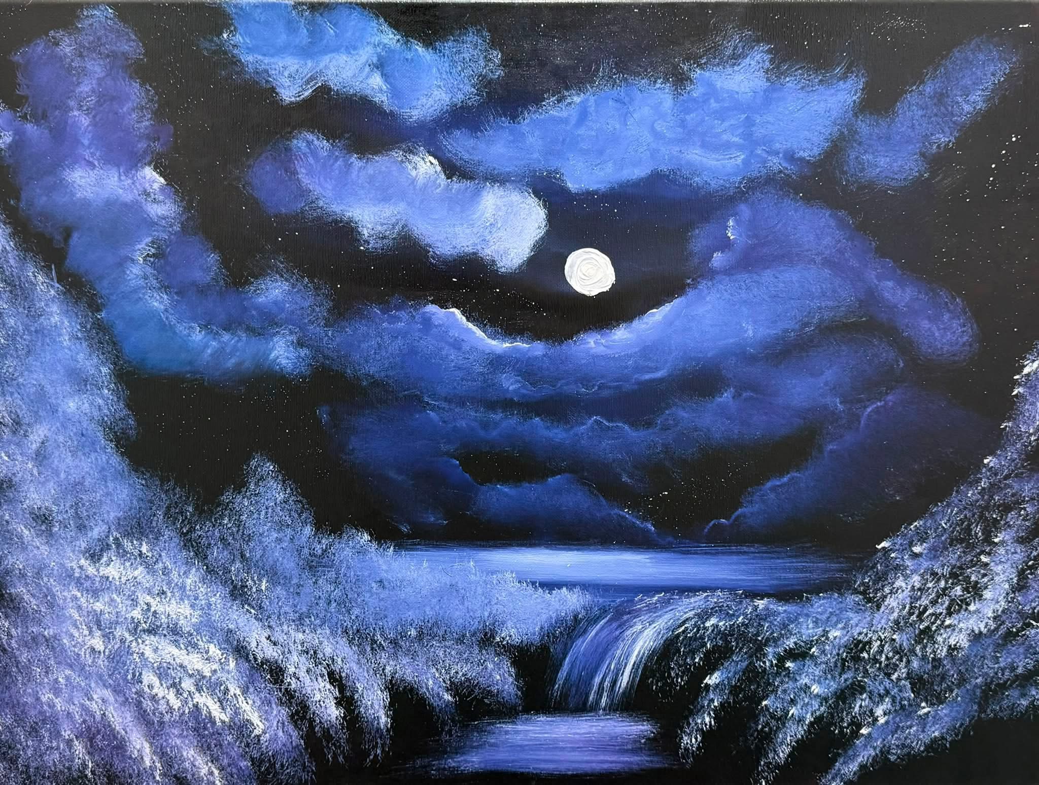 Full Moon Rise: A Midsummer's Reverie